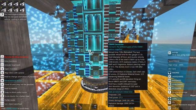 From the Depths - Ultimate Beginners CRAM Cannon Tutorial - 2/2 CRAM Turrets & High Arc Shots смотреть онлайн