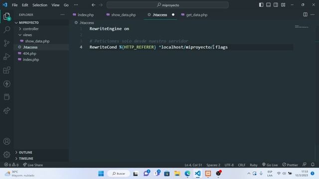 Como restringir el acceso externo a nuestros ficheros y directorios usando .htaccess смотреть онлайн