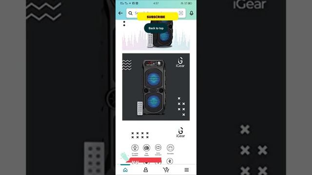i GEAR Dynamo 10 Watt 2.0 Channel Truly Wireless Bluetooth Party Speaker смотреть онлайн