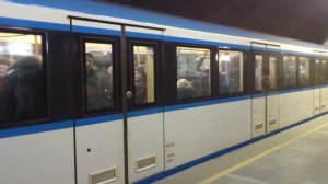 Новые поезда МЕТРО Киева