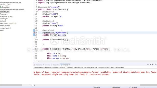 Spring Java Annotations смотреть онлайн