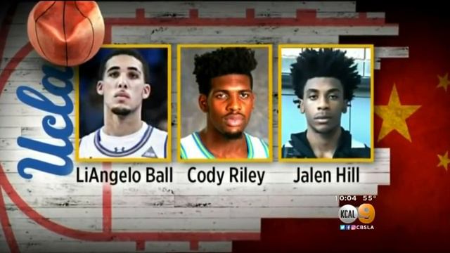 UCLA Team Returns From China Minus 3 Players Arrested For Shoplifting смотреть онлайн