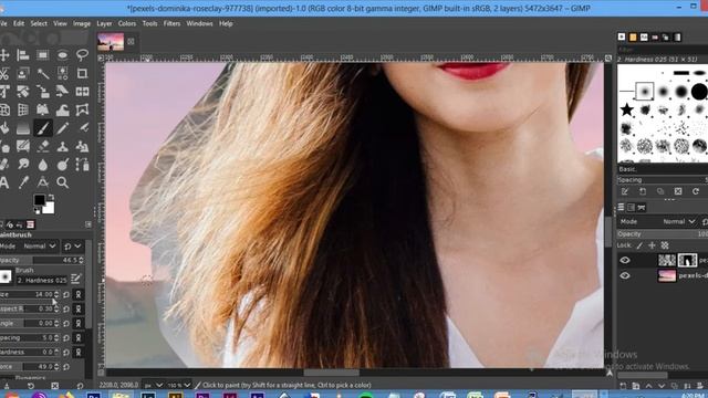 Tutorial Cara Menyatukan Foto Secara Realistis Dengan GIMP (Bisa juga buat Photoshop) смотреть онлайн
