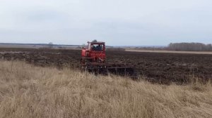 ДТ-75 Дискование.