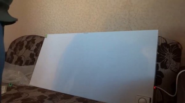 Распаковка и обзор электрообогревателя ENSA P750T инфракрасной панели отопления