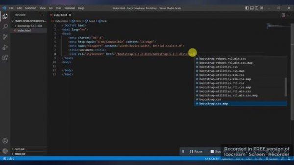 How To Install Bootstrap in Visual Studio Code (VS Code)