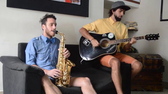 gypsy swing sax guitar acustic cover mix envigado medellin colombia смотреть онлайн