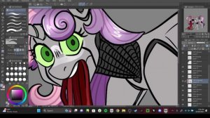 [SPEEDPAINT] [MLP GORE] Goretober Day 4: Flesh in the Machine