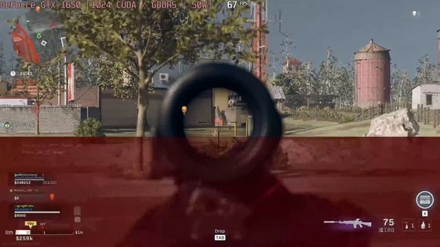? NVIDIA GeForce GTX 1650 [Laptop, 50W] - Call of Duty: Warzone gameplay benchmarks (1080p) смотреть онлайн