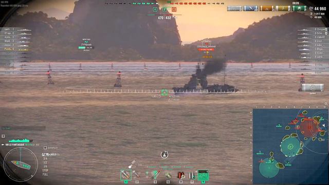 World of Warships // Le Fantasque / "Well fancy that" смотреть онлайн