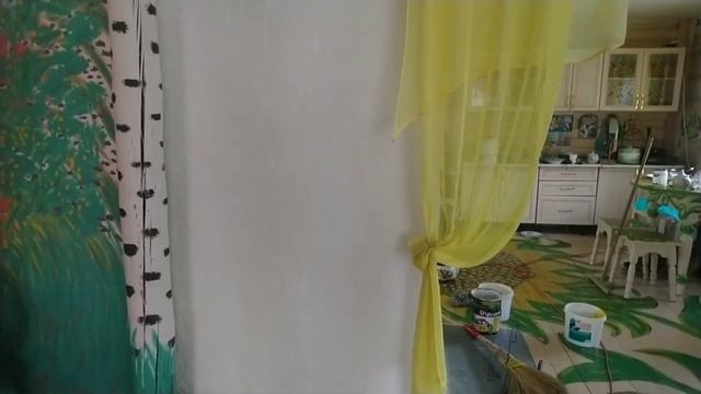 22 апреля 2022 г. Разрисовываю печь. смотреть онлайн