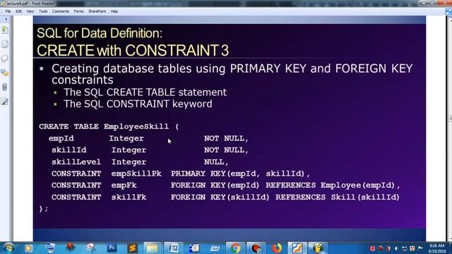 Database Management System (Lecture 8) смотреть онлайн