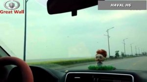 За рулем Great Wall Hover H6 (Грейт Вол Ховер Н6) разгон по дороге