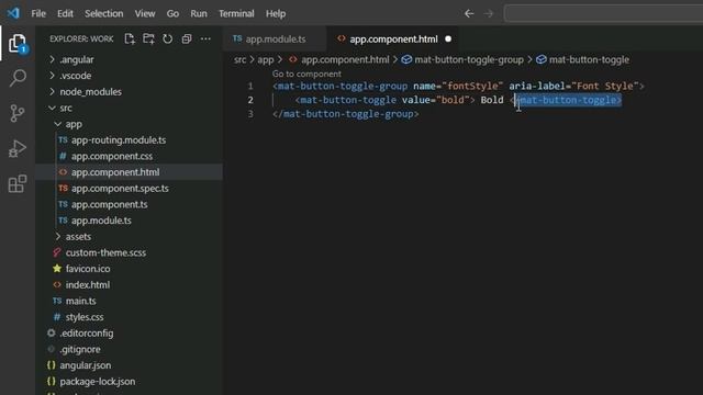 Angular Material | How to use Material Button Toggle in Angular 15 | Urdu/Hindi смотреть онлайн