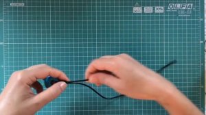 Как сделать узел для кулона на шнуре