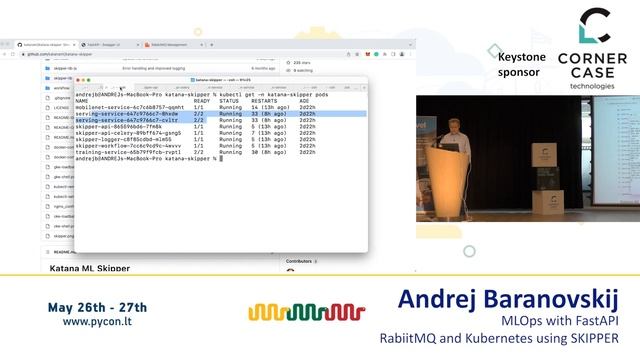 Andrej Baranovskij - MLOps with FastAPI, RabbitMQ and Kubernetes using Skipper смотреть онлайн