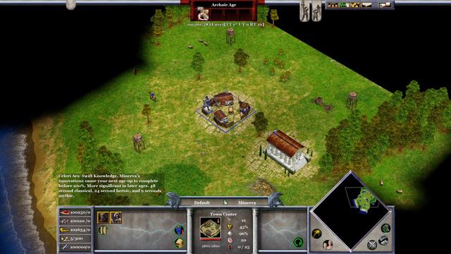 Age Of Mythology: Divine Edition -- Minerva!