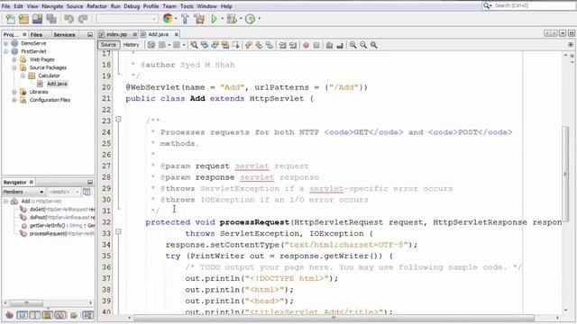 Java Servlet Implementation in HINDI | URDU смотреть онлайн