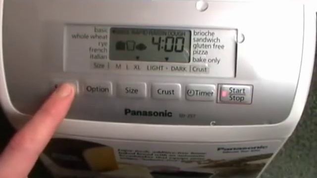 Panasonic SD-257WXC Automatic Breadmaker with Gluten Free Program reviewed смотреть онлайн
