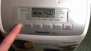 Panasonic SD-257WXC Automatic Breadmaker with Gluten Free Program reviewed