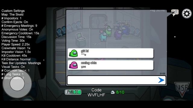 among us best game ever but I thought blue was the imposter смотреть онлайн