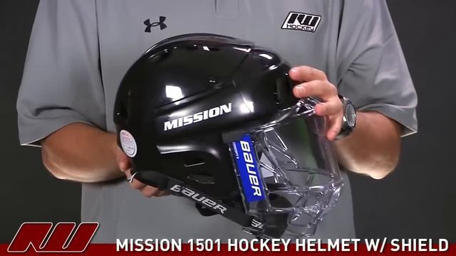 Mission 1501 Hockey Helmet with Shield смотреть онлайн