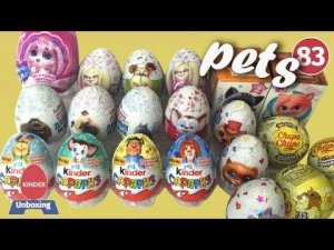 Сюрпризы пушистики. Домашние животные. Смотреть распаковку Барбоскины,попусики
