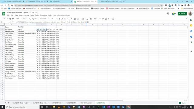 Using IMPORTXML to Import Markup Elements Into Google Sheets смотреть онлайн