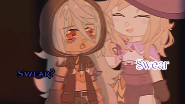 Swear? | Razor and Lisa | Angst | Genshin Impact | Gacha Club смотреть онлайн