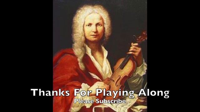 Full Orchestra Accompaniment for Vivaldi Winter 1st Movement.
