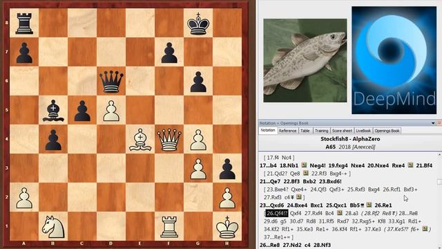 Шахматы. Stockfish - AlphaZero: САМАЯ КРАСИВАЯ ПАРТИЯ нового матча!