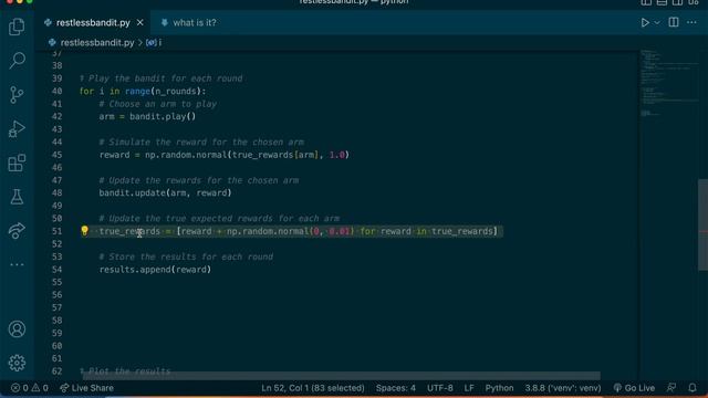 Restless Bandit Problem | Python смотреть онлайн