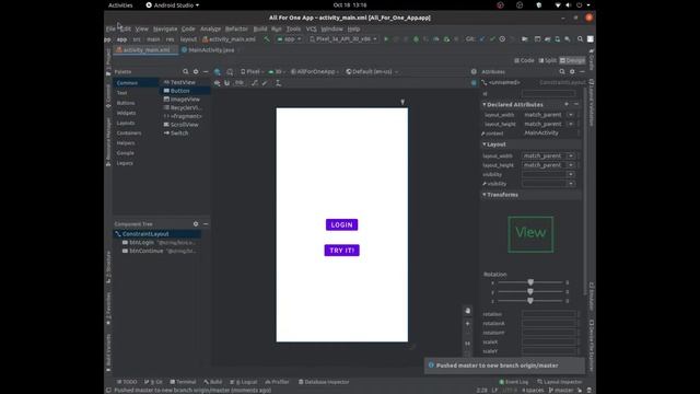 Push and Pull a project to Github directly from Android Studio | Tutorial смотреть онлайн
