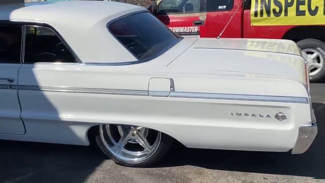 1964 Chevy Impala SS TRUE DUAL EXHAUST w/ XLERATOR TURBOS! смотреть онлайн