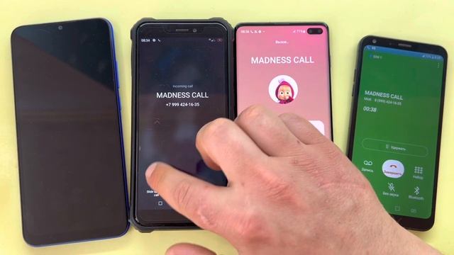 Samsung Galaxy S10+ Vs Xiaomi Redmi 9C NFC Incoming Call / OUVITEL WP5 Pro Vs LG Q6+ Outgoing Call смотреть онлайн