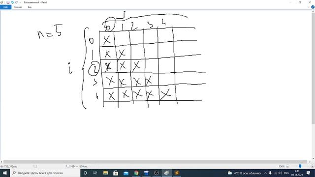 C++ 8.1 (цикл ішіндегі цикл)(1068)