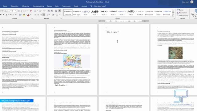 Word | Insertar página en blanco Word | Añadir hoja en blanco. Tutorial en español HD смотреть онлайн