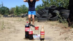 ЭКСПЕРИМЕНТ ЧТО БУДЕТ, ЕСЛИ СМЕШАТЬ КОЛУ И МЕНТОС