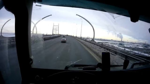 Питер. ЗСД. Везём 7 автомобилей. смотреть онлайн