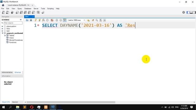How to get day name in mysql - DAYNAME смотреть онлайн