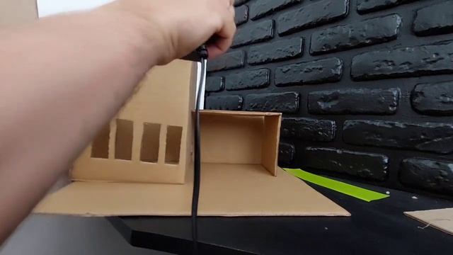 DIY Miniature House Cardboard House, How To Make Cardboard House Miniature Crafts
