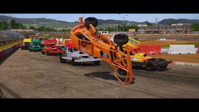 Wreckfest - Banger Bash Mode & Banger Racing Car Pack Trailer смотреть онлайн