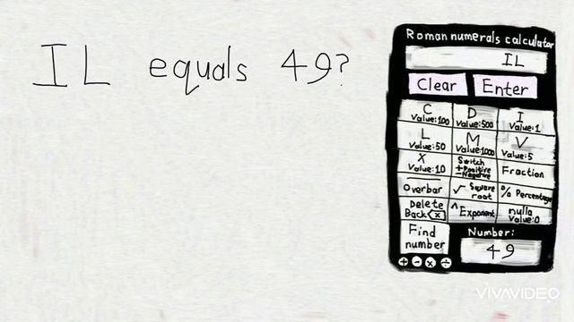 Roman numerals calculator смотреть онлайн