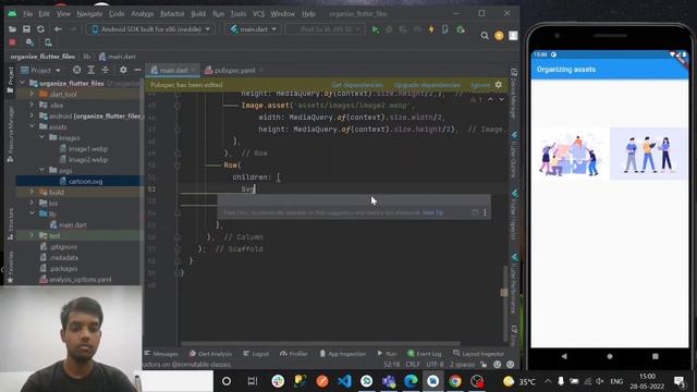 Adding assets in flutter смотреть онлайн