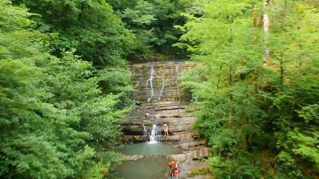 Змейковские водопады в Сочи. смотреть онлайн