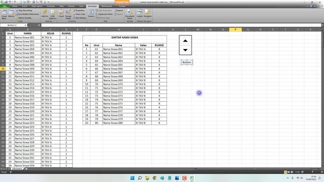 Record VBA, MEMBUAT TOMBOL CETAK PRINT OTOMATIS DI EXCEL смотреть онлайн