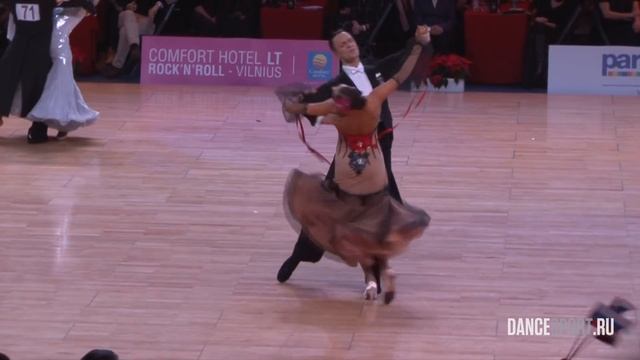 Vaidotas Lacitis - Veronika Golodneva, LTU, 1/2 English Waltz смотреть онлайн