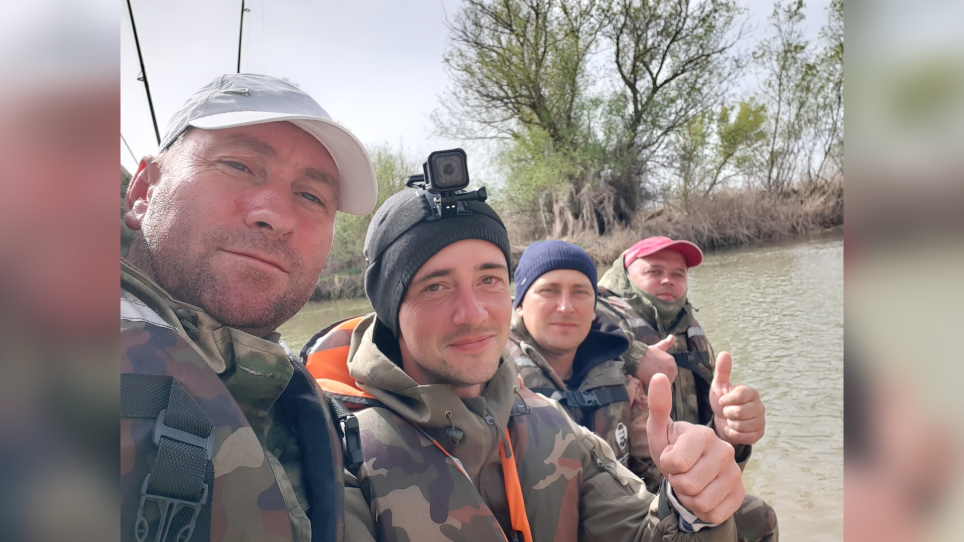 Астраханская область Рыбалка Весна 2022 Командный отдых