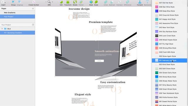 Web Gradients for Sketch and Photoshop смотреть онлайн