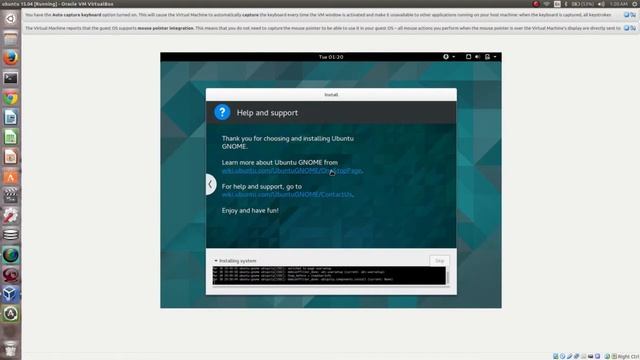 How to Install Ubuntu GNOME 15.04 on Oracle VirtualBox смотреть онлайн